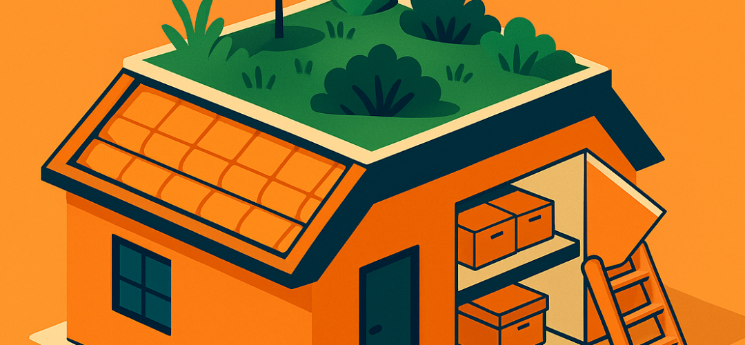 Creating Tranquil, Sustainable Roof Gardens: How Loft Insulation and Innovative Storage Solutions Can Transform Urban Living Spaces